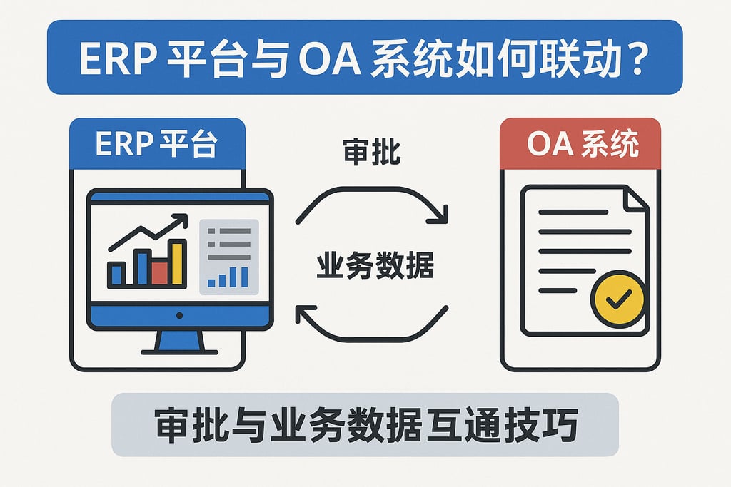 ERP 平台与 OA 系统如何联动？审批与业务数据互通技巧